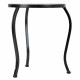 Flower Pot Stand Alexandra House Living Black Iron Tile 35 x 36 x 35 cm 3 Pieces