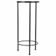 Flower Pot Stand Alexandra House Living Black Iron Tile 30 x 68 x 30 cm 3 Pieces