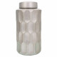 Vase Alexandra House Living Silver Ceramic 18 x 37 x 18 cm