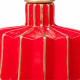 Vase Alexandra House Living Red Metal Ceramic Crystal 19 x 35 x 19 cm