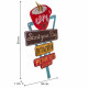 Wall Plate Alexandra House Living Iron Signs 50 x 1 x 58 cm