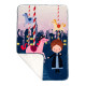 Manta HappyFriday Mr Fox Nanny Multicolor Microfibra 110 x 140 cm