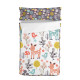 Quilt Cover without Filling HappyFriday Moshi Moshi Woodland Multicolour 105 x 200 cm