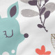 Quilt Cover without Filling HappyFriday Moshi Moshi Woodland Multicolour 105 x 200 cm
