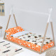 Quilt Cover without Filling HappyFriday Mr Fox Dogs Multicolour 105 x 200 cm
