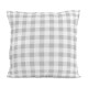 Juego de funda nórdica HappyFriday Basic Kids Gris Cama de 80 Vichy 2 Piezas