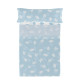 Bedding set HappyFriday Basic Kids Clouds Blue Single 2 Pieces