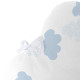 Protector de Cuna HappyFriday Basic Kids Clouds Azul 60 x 40 cm