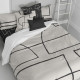 Funda Nórdica HappyFriday Blanc Serenity  Multicolor 140 x 200 cm