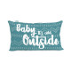 Cushion cover HappyFriday Baleno Teen Daddy Bear Multicolour 50 x 30 cm
