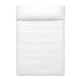 Reversible Bedspread HappyFriday Basic Dash White Navy Blue 180 x 260 cm