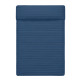 Reversible Bedspread HappyFriday Basic Dash White Navy Blue 200 x 260 cm