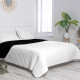 Colcha Reversible HappyFriday Basic Dash Negro 260 x 260 cm