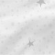 Cojín HappyFriday Basic Gris Estrellas 60 x 40 cm