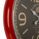 Reloj de Pared Alexandra House Living Rojo Hierro Madera MDF 62 x 6 x 62 cm