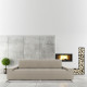 Sofa Cover Eysa ROC Light brown 70 x 120 x 330 cm