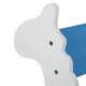 Silla mecedora Alexandra House Living Azul Blanco Madera MDF 33 x 55 x 51,5 cm Infantil Jirafa