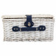 Cesta de Picnic Alexandra House Living Blanco Mimbre