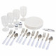 Cesta de Picnic Alexandra House Living Blanco Mimbre