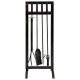 Utensilios para Chimenea Alexandra House Living Negro Hierro 27 x 79 x 30 cm