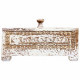 Jewelry box Alexandra House Living White Grey Mango wood 19 x 10 x 19 cm