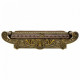 Jewelry box Alexandra House Living Copper Glass Aluminium MDF Wood 25 x 12 x 43 cm