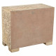 Jewelry box Alexandra House Living Multicolour Natural Mango wood MDF Wood 10 x 15 x 18 cm 2 drawers
