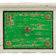 Jewelry box Alexandra House Living White Green Brass MDF Wood 15 x 10 x 36 cm 3 drawers