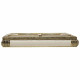 Caja-Joyero Alexandra House Living Blanco Aluminio Madera MDF 25 x 6 x 38 cm