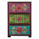 Jewelry box Alexandra House Living Paint MDF Wood 11 x 28 x 19 cm 3 drawers