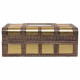 Caja-Joyero Alexandra House Living Dorado Aluminio Madera MDF 20 x 7 x 27 cm