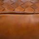 Doorstop Alexandra House Living Cotton Leather 20 x 20 x 20 cm Brown