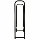 Soporte para Leña Alexandra House Living Negro Hierro 34 x 124 x 124 cm