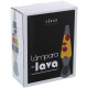 Lava Lamp Alexandra House Living Yellow Pink Metal 9 x 37 x 9 cm