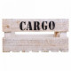 Cajas de almacenamiento Alexandra House Living CARGO Blanco Madera de abeto 24 x 19 x 38 cm 33 x 20 x 18 cm 28 x 15,5 x 17 cm 3 
