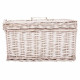 Cajas de almacenamiento Alexandra House Living Blanco Mimbre Madera de sauce 2 Piezas