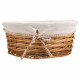 Juego de Cestos Alexandra House Living Natural Mimbre Madera de sauce 3 Piezas