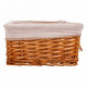 Juego de Cestos Alexandra House Living Natural Mimbre Madera de sauce 3 Piezas
