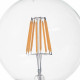 Bobina de Filamento Alexandra House Living 6,5 W E27 650 Lm 9 x 13 x 9 cm LED (2700 K)