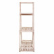 Counter Display Alexandra House Living Fir wood 38 x 127 x 98 cm Shelves 3 Shelves