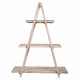 Counter Display Alexandra House Living Fir wood 38 x 127 x 98 cm Shelves 3 Shelves