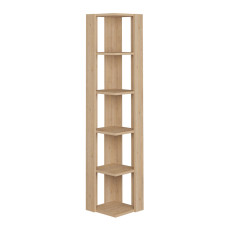 Corner Shelves Alexandra House Living Oak Wood MDP 33 x 161 x 33 cm 5 Shelves