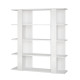 Bookshop Alexandra House Living White Wood MDP 110 x 122 x 29 cm 4 Shelves