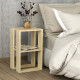 Centre Table Alexandra House Living Oak Wood MDP 60 x 32 x 60 cm 1 Shelves