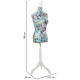 Mannequin Alexandra House Living Blue Polyester Wood Polyethylene Pinewood MDF Wood 37 x 168 x 24 cm