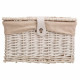 Juego de Dos Baúles Alexandra House Living Blanco Madera de sauce 30 x 23 x 40 cm