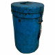 Bidón decorativo Alexandra House Living Azul Hierro Estilo artesanal 25 x 35 x 25 cm