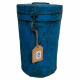 Bidón decorativo Alexandra House Living Azul Hierro Estilo artesanal 25 x 35 x 25 cm