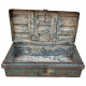 Decorative suitcase Alexandra House Living Brown Iron Traditional style 32 x 21 x 61 cm