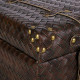 Decorative suitcase Alexandra House Living Brown Polyskin MDF Wood Vintage 16 x 30 x 44 cm